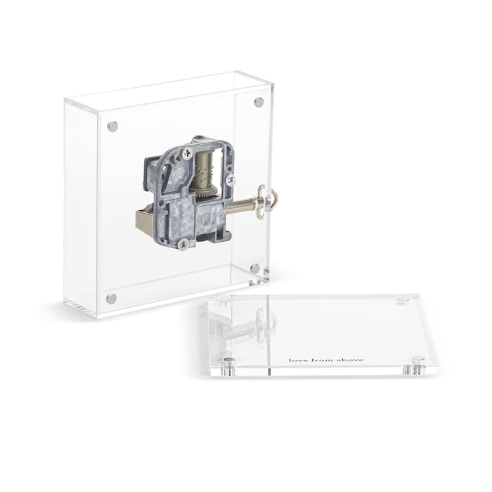 Love From Above Acrylic  Magnetic Musical Frame