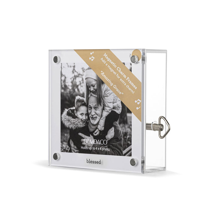 Blessed Acrylic Magnetic  Musical Frame