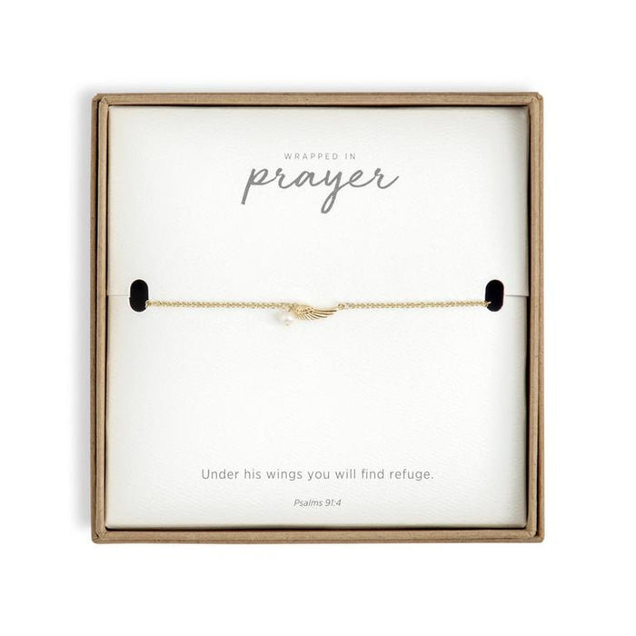 Dainty Wing Bracelet Gold