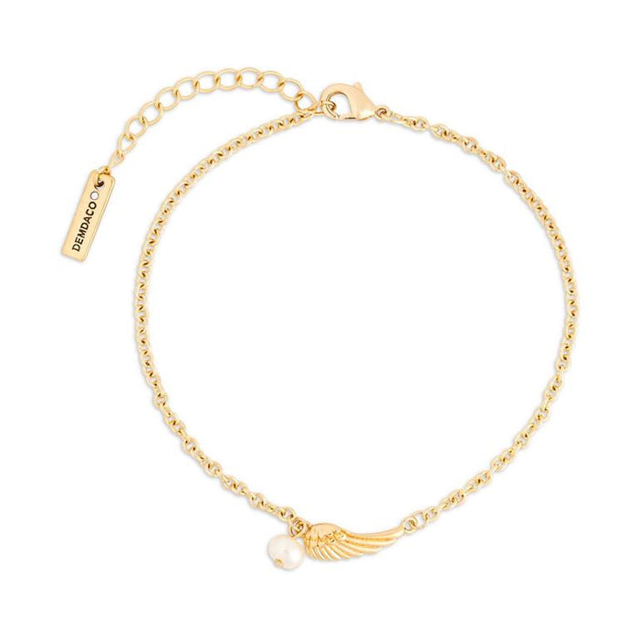 Dainty Wing Bracelet Gold