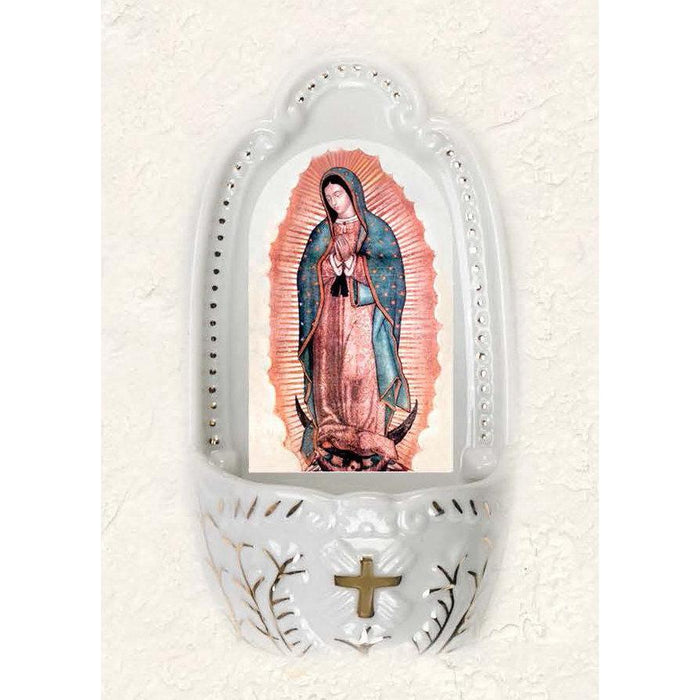 Holy Water Font Lady of Guadalupe