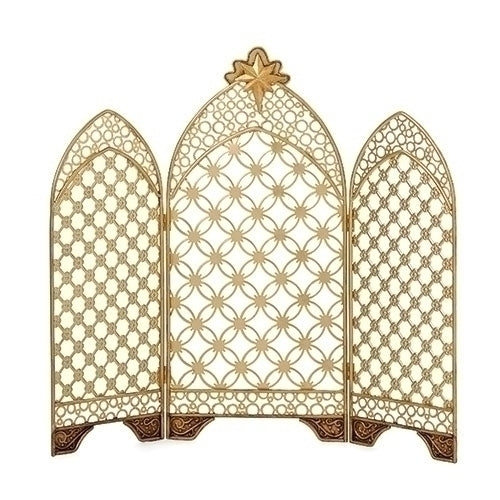Background for Nativity Sets 16" Gold Metal