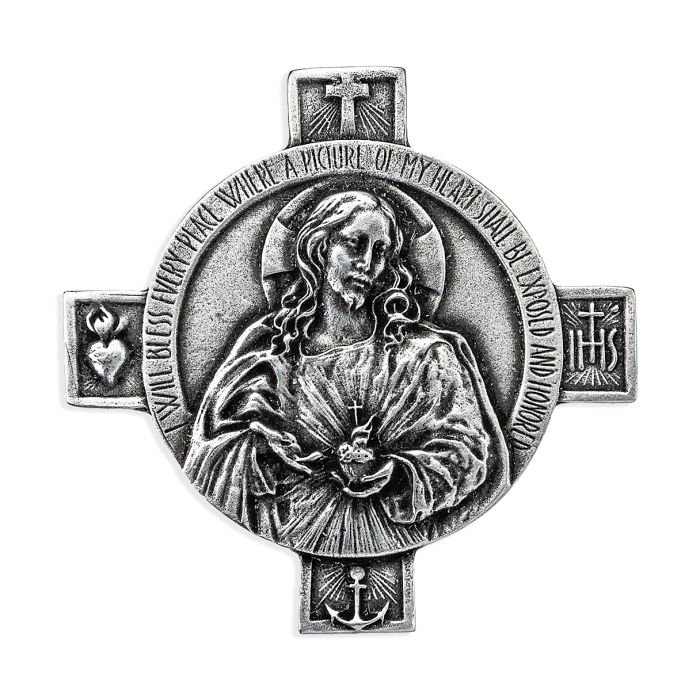 Visor Clip Sacred Heart of Jesus