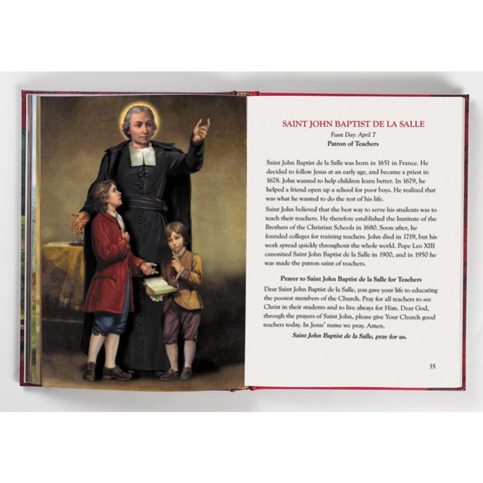 CHILDREN'S ILLUSTRATED LIVES OF THE SAINTS - HARDCOVER