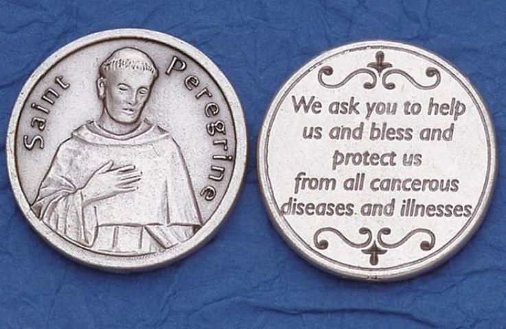 St Peregrine Pocket Token