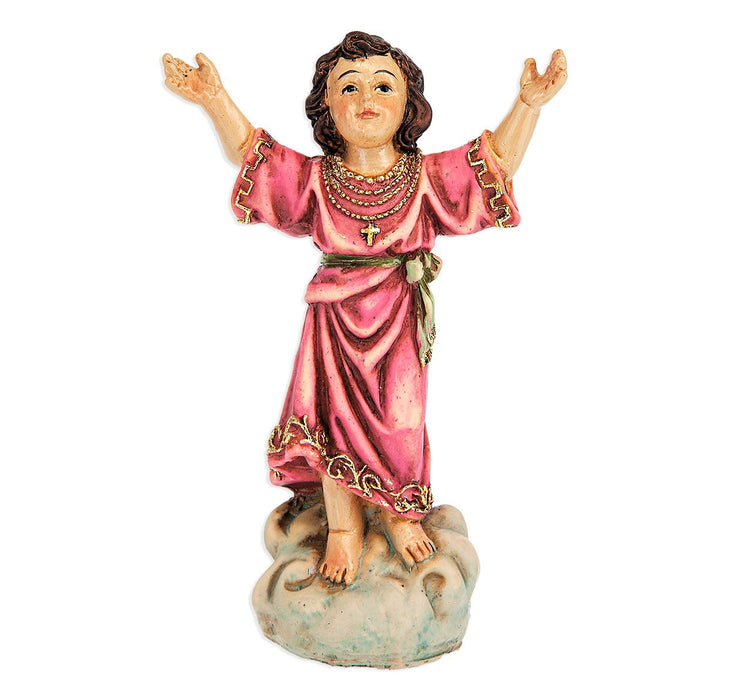 DIVINO NINO - 4" HAND PAINTED - PATRON SAINT STATUE