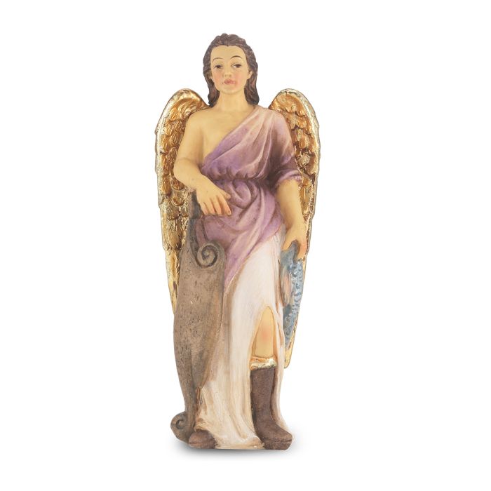 St Raphael 4" Hand Painted Patron & Protector