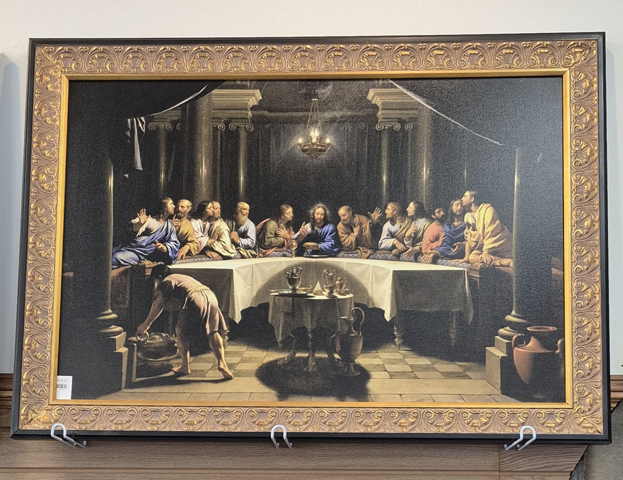 The Last Supper by Jean-Baptiste Champaigne Framed Canvas
