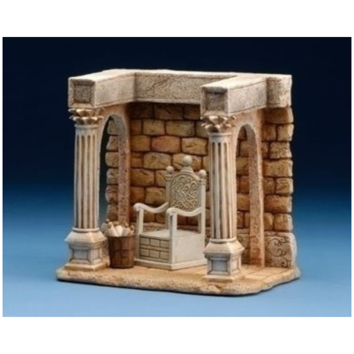 BACKDROP ONLY - 8" KING HEROD THRONE - 1 PIECE - FONTANINI