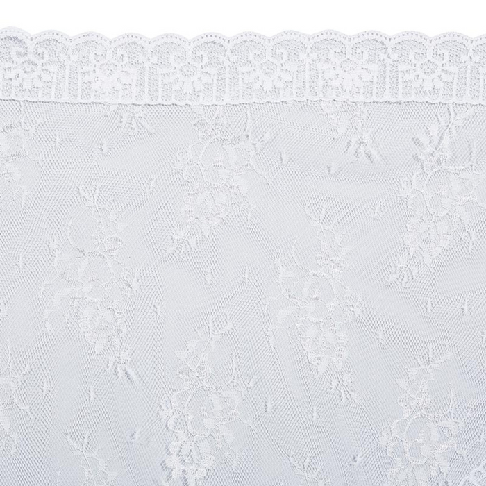 CHAPEL VEIL - WHITE LACE - INFINITY