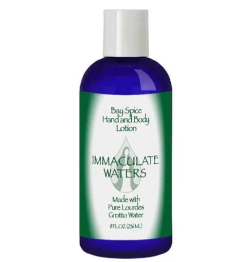Lourdes Water in Hand & Body Lotion Bay Spice Scent