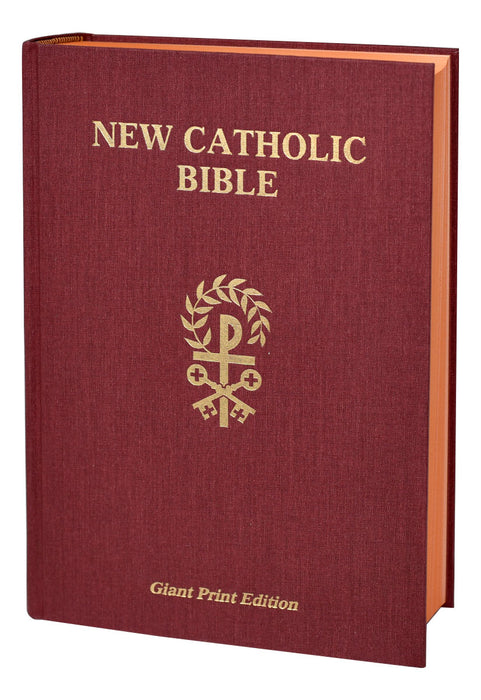 St. Joseph New Catholic Bible (Giant Type) Red Hardcover