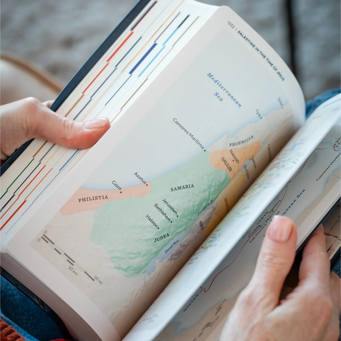 Great Adventure Catholic Bible in Navy Blue Imitation Leather