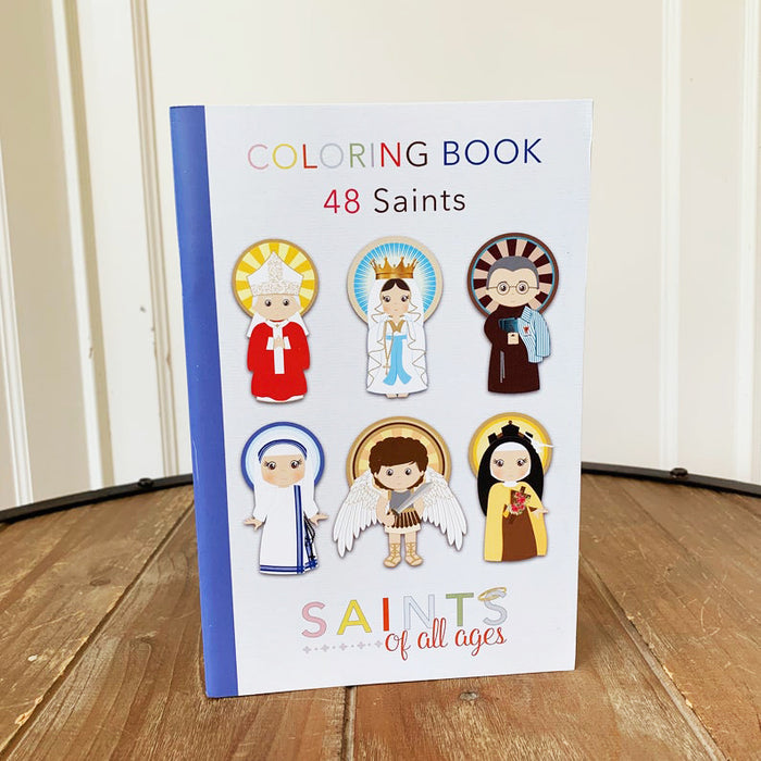 Catholic Saints Coloring Book
