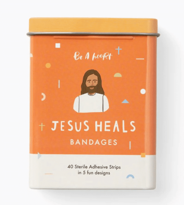 Jesus Heals Bandages