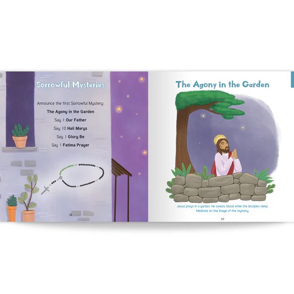 Pray and Think Imaginative Rosary Book (Ages 6+)