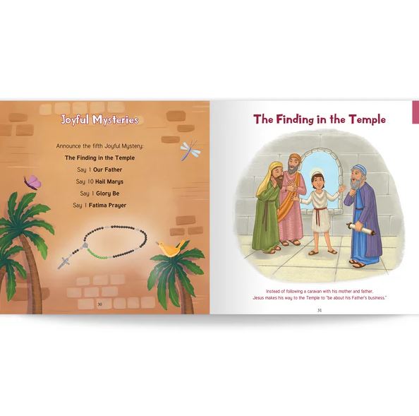 Pray and Think Imaginative Rosary Book (Ages 6+)