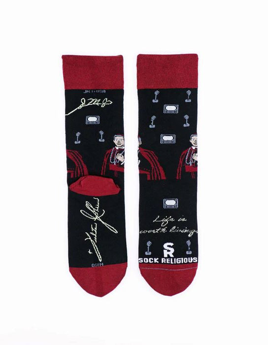 Archbishop Fulton Sheen Adult Socks