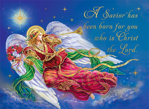 Christmas Card This Angel's Message 5 Pack