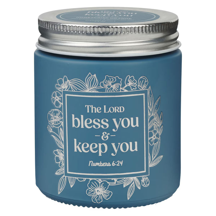 Scented Candle "Bless You and Keep You" Honeycrisp Orange
