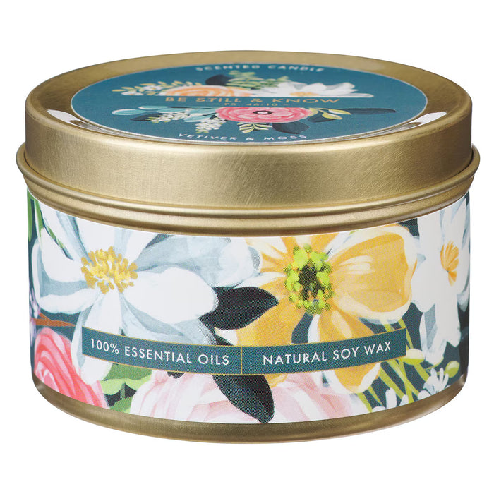 Scented Candle "Be Still and Know" Vetiver and Moss