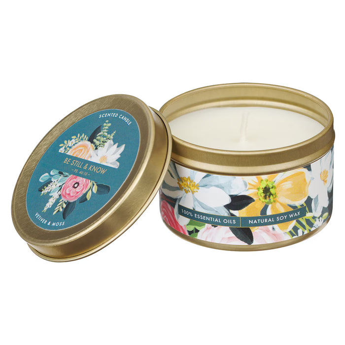 Scented Candle "Be Still and Know" Vetiver and Moss