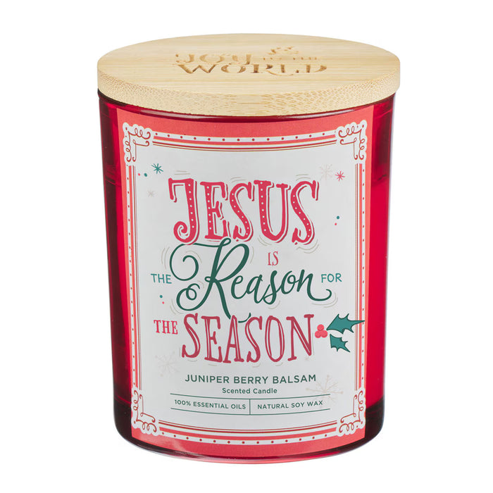 Scented Candle "Jesus is the Reason"