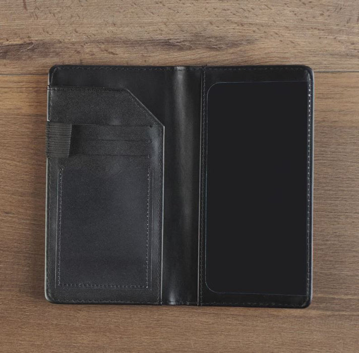 Checkbook Cover "Have Made You" Walnut Brown