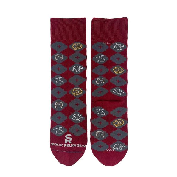 Four Evangelists Adult Socks