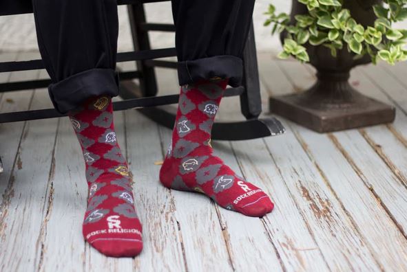 Four Evangelists Adult Socks