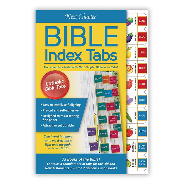 Kids Bible Tabs Catholic Version