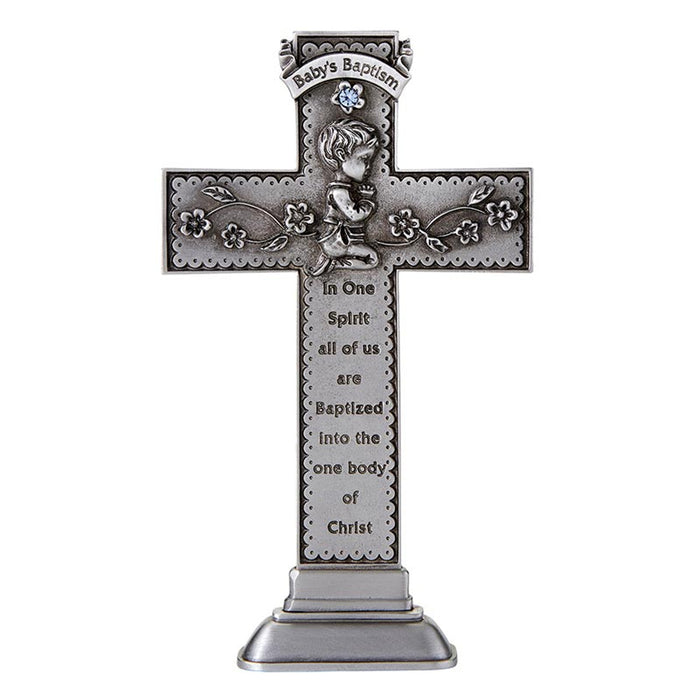 Baby Boy Standing Cross
