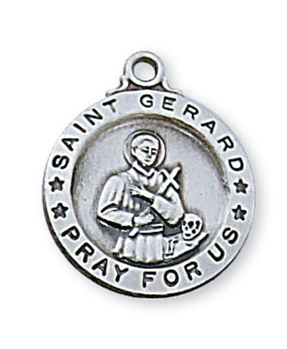 ST GERARD - SS - .7" ROUND - 18" CHAIN