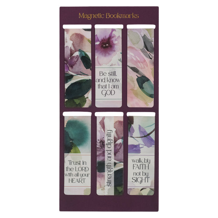 Magnetic Bookmark Set Bloom Like the Flowers