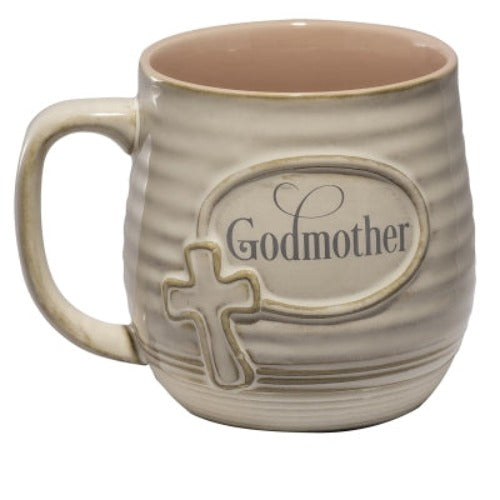 Coffee Mug Godmother with Cross