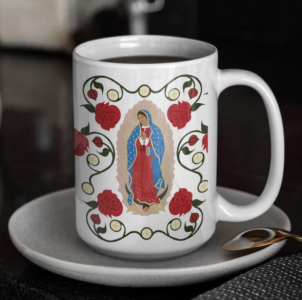 Mug Our Lady of Guadalupe & Eucharist