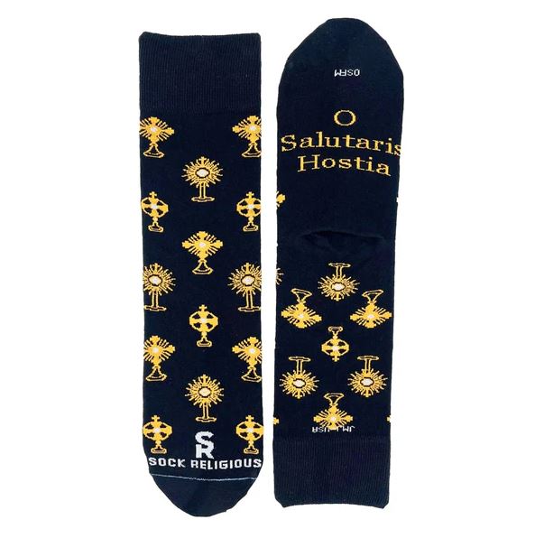 Monstrance Adult Socks Black