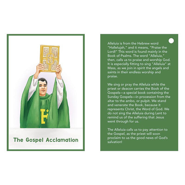 The Catholic Mass Flip Card Set
