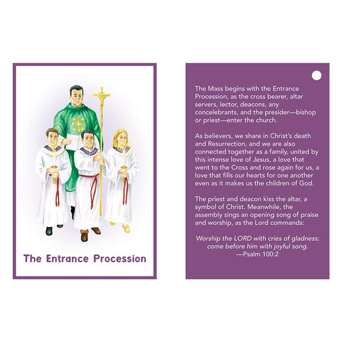 The Catholic Mass Flip Card Set