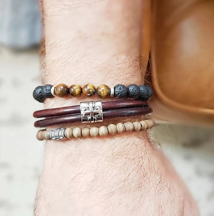 Protector Men's Bracelet 8"
