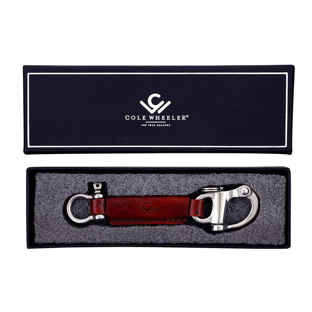Leather Keychain Clip