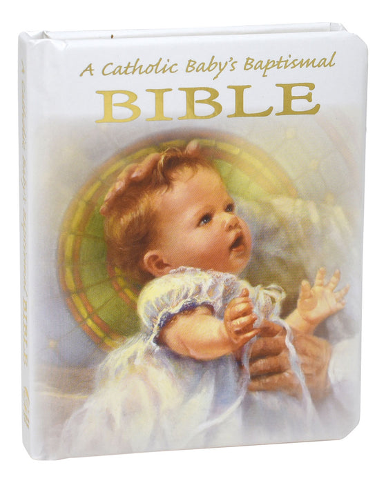 A Catholic Baby's Baptismal Bible