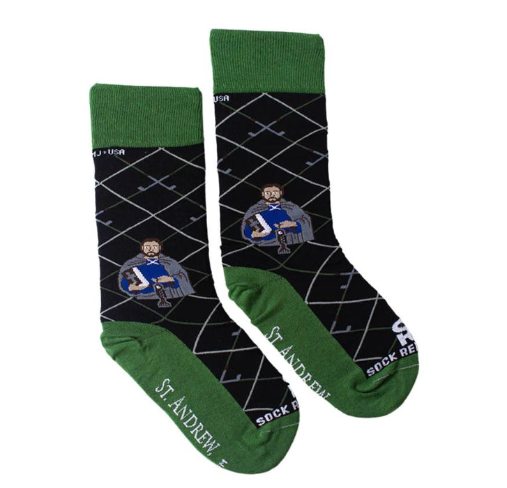 St Andrew Adult Socks