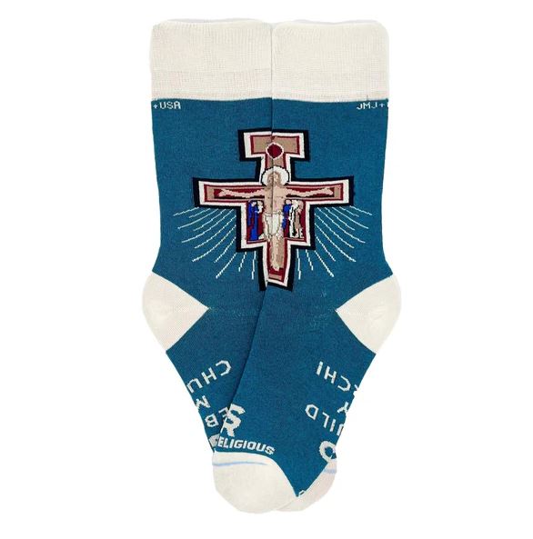 San Damiano Adult Socks