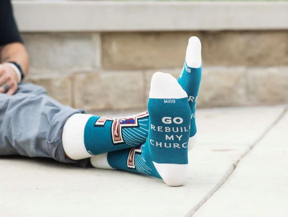 San Damiano Adult Socks