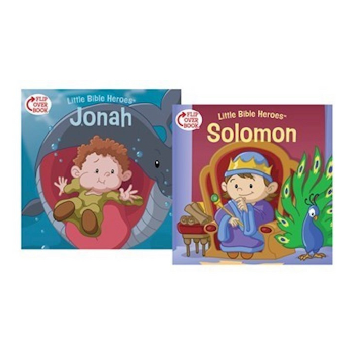Solomon/Jonah Flip-Over Book (Little Bible Heroes)