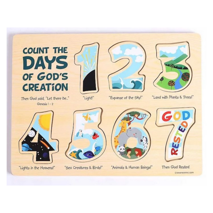 Puzzle-Days Of Creation (7 Pieces)