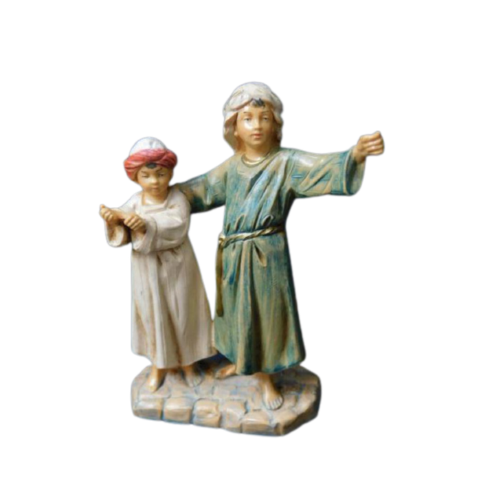 IRA AND ASHER - NO PALMS - 5" SCALE FONTANINI