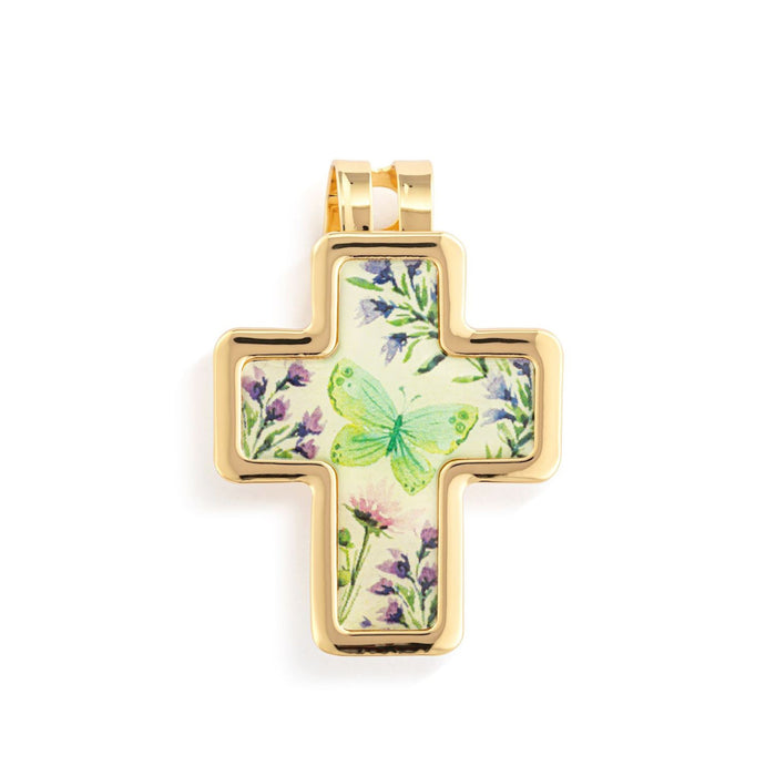 Artful Cross Always in my Heart Visor Clip