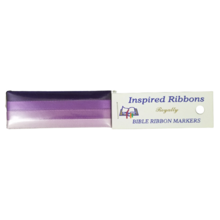 BIBLE RIBBONS - ROYALTY - PURPLE